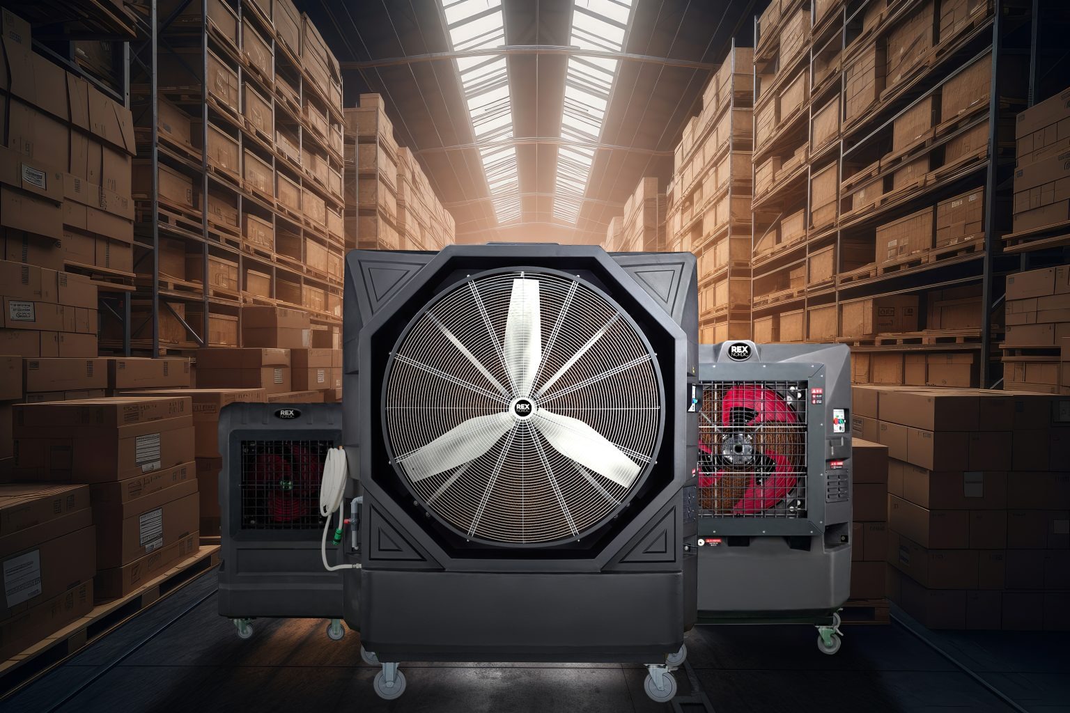 Jak działają profesjonalne chłodnice wyparne?